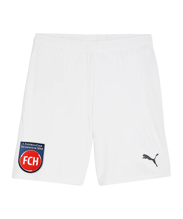 puma 1. fc heidenheim short 3rd 20242025 kids weiss f04