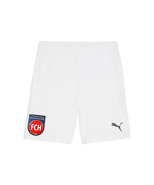 puma 1. fc heidenheim short 3rd 20242025 kids weiss f04