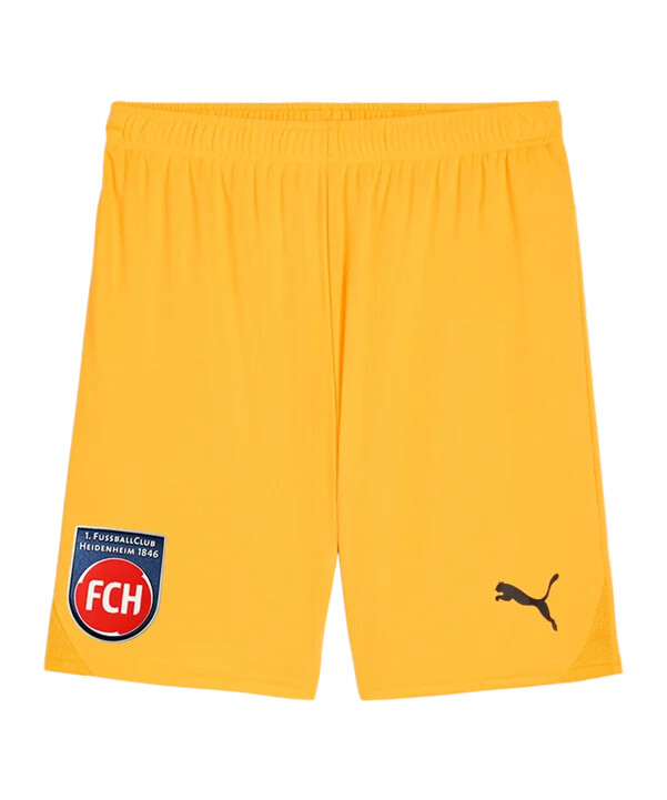 puma 1. fc heidenheim tw-short 20242025 kids orange f61