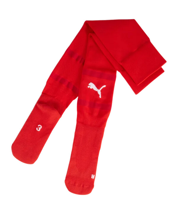 puma 1. fc heidenheim stutzen home 20242025 rot f01