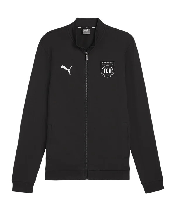 puma 1. fc heidenheim casual jacke blau f23