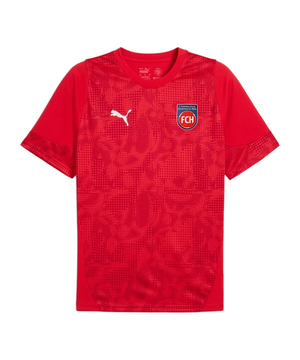 puma 1.fc heidenheim trainingshirt rot f01