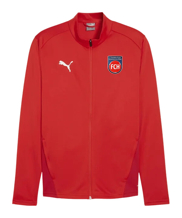 puma 1.fc heidenheim trainingsjacke rot f01