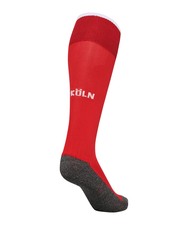 hummel 1. fc köln strumpfstutzen away 20252026 rot f3062