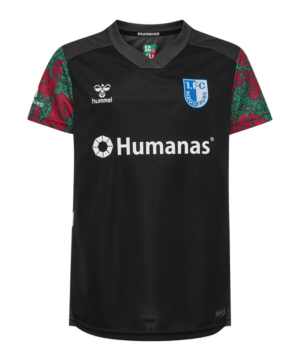 hummel 1. fc magdeburg trikot 3rd 20252026 kids schwarz f2001