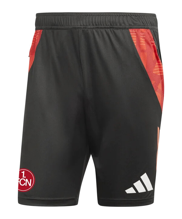 adidas 1.fc nürnberg trainingsshort schwarz rot