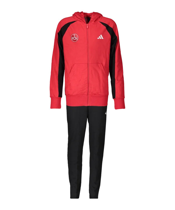 adidas 1. fc nürnberg trainingsanzug rot