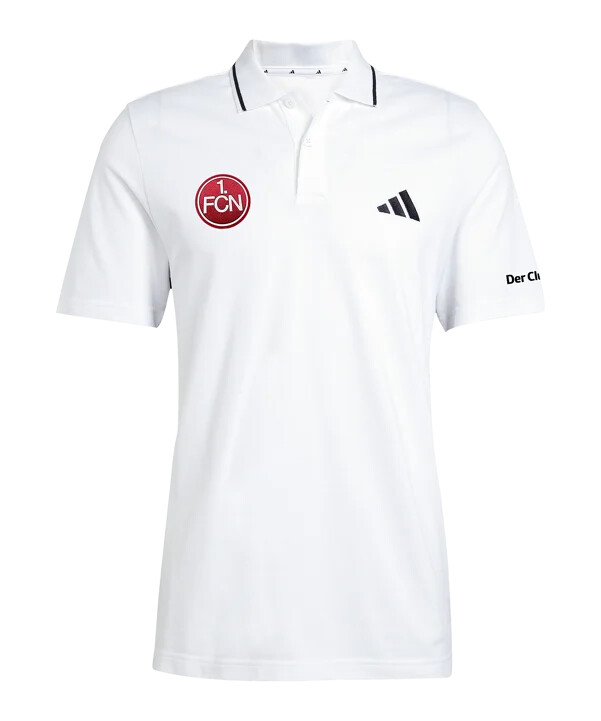 adidas 1. fc nürnberg polo weiß