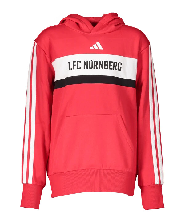 adidas 1. fc nürnberg hoody rot