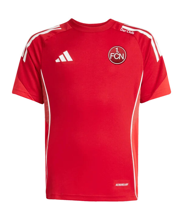 adidas 1. fc nürnberg trainingsshirt rot