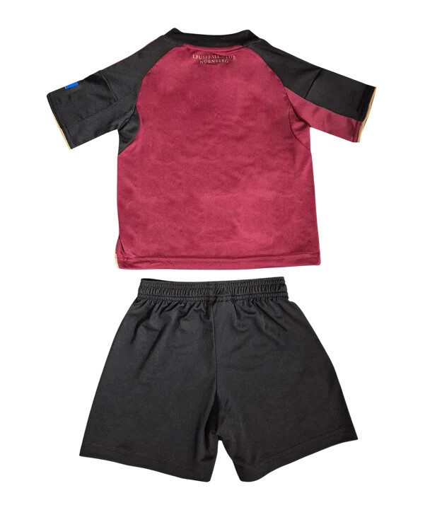 adidas 1. fc nürnberg trikot set heim 20252026 kids schwarz