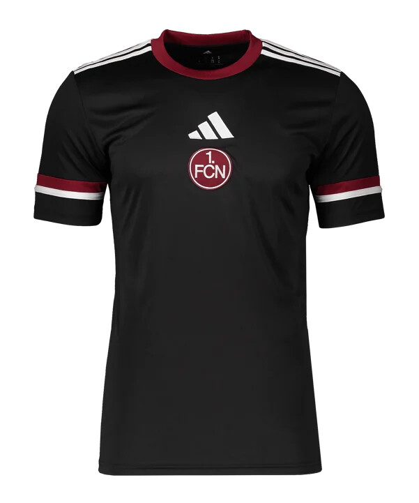 adidas 1. fc nürnberg prematch t-shirt 20252026 kids schwarz