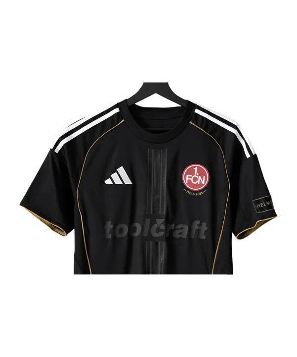 adidas 1. fc nürnberg europa trikot 20252026 schwarz
