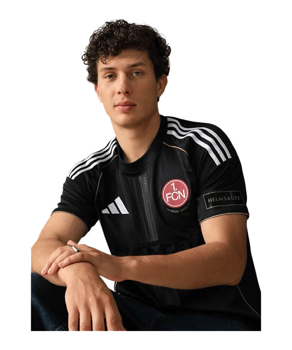 adidas 1. fc nürnberg europa trikot 20252026 schwarz