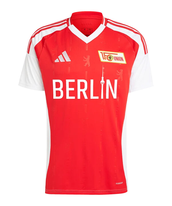 adidas 1. fc union berlin trikot home 20242025 rot