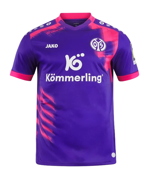 jako 1. fsv mainz 05 trikot away 20252026 kids lila f656