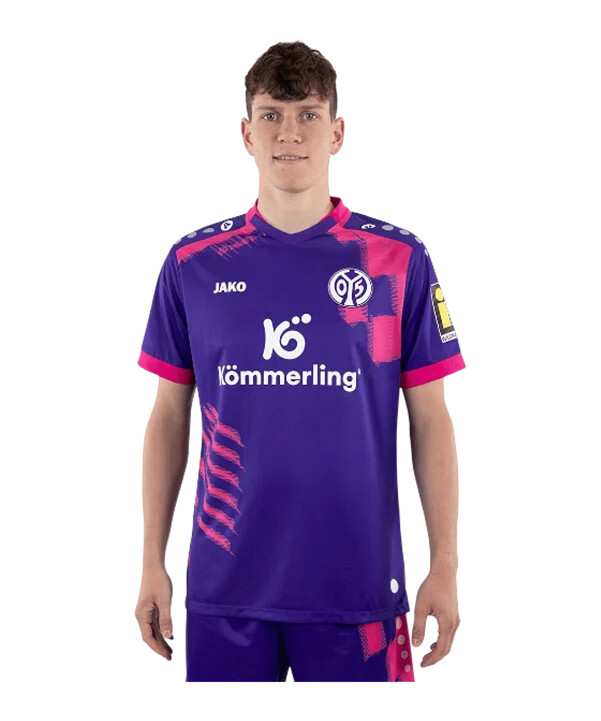 jako 1. fsv mainz 05 trikot away 20252026 lila f656