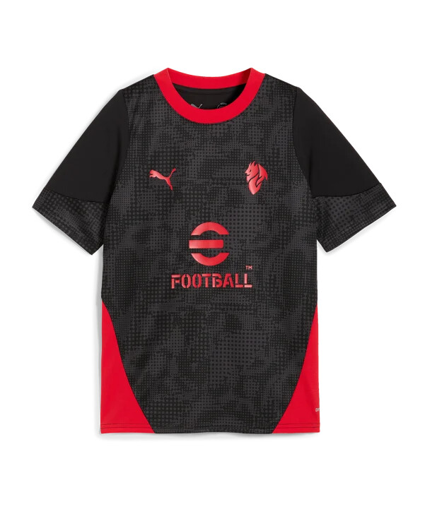 puma ac mailand training trikot kids schwarz f04