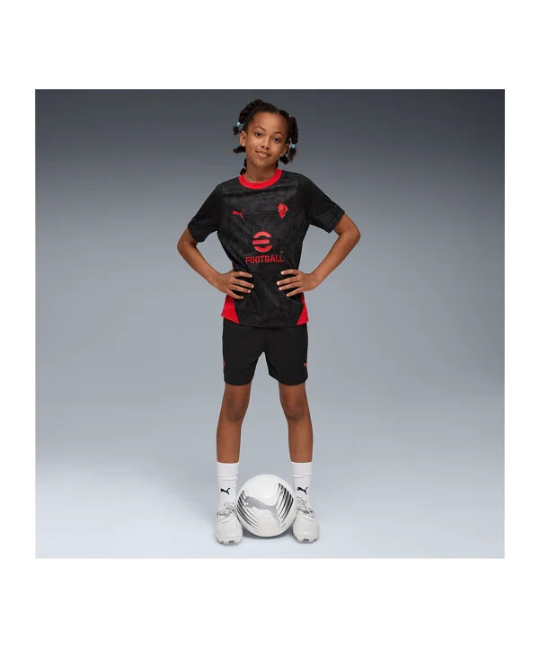 puma ac mailand training trikot kids schwarz f04