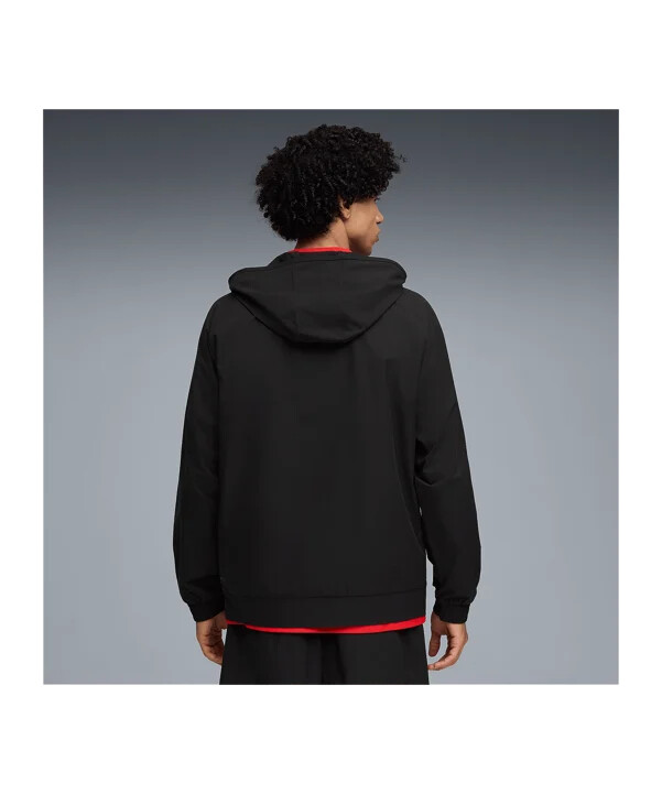 puma ac mailand pumatech woven jacke schwarz f04