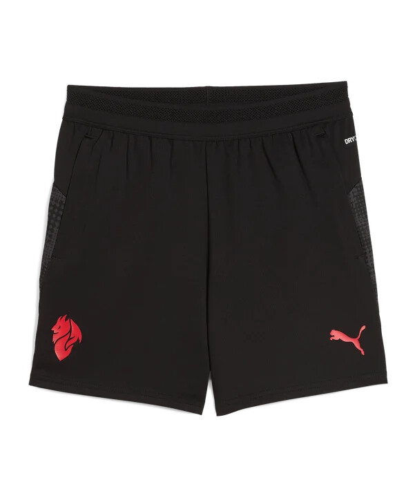 puma ac mailand training pockets short kids schwarz f04