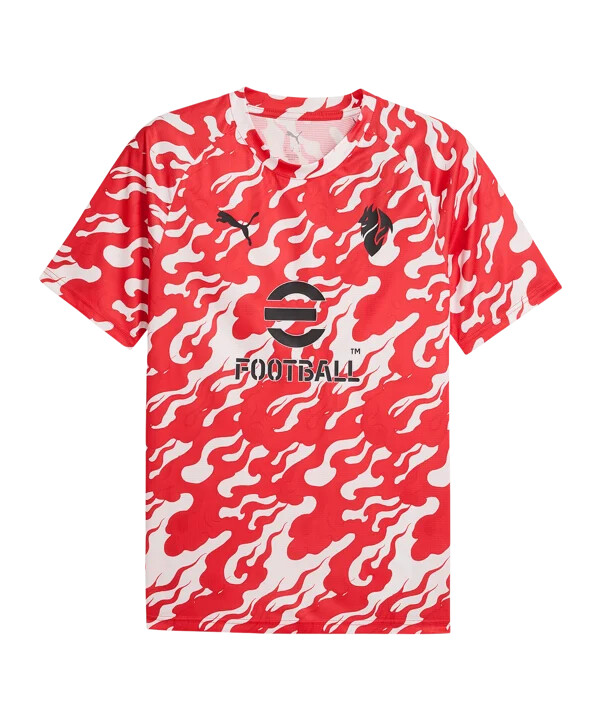 puma ac mailand warm up trikot weiß f02