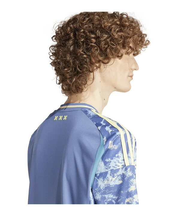 adidas ajax amsterdam trikot away 20242025 blau