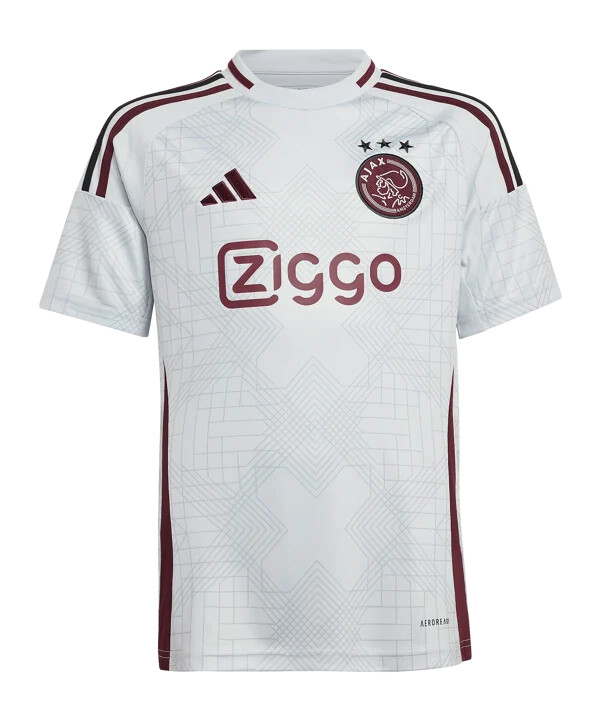 adidas ajax amsterdam trikot 3rd 20242025 kids grau