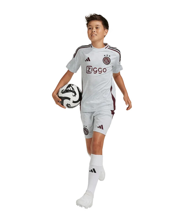 adidas ajax amsterdam trikot 3rd 20242025 kids grau