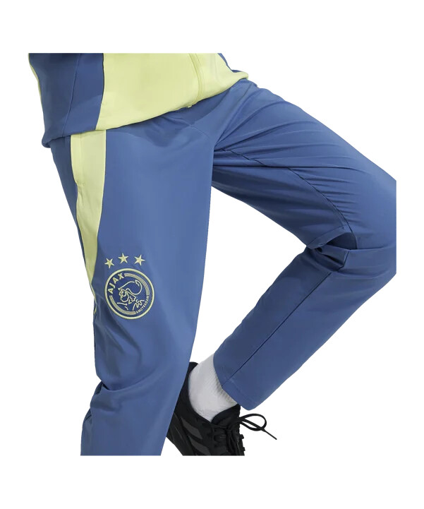 adidas ajax amsterdam prematch hose 20242025 kids blau