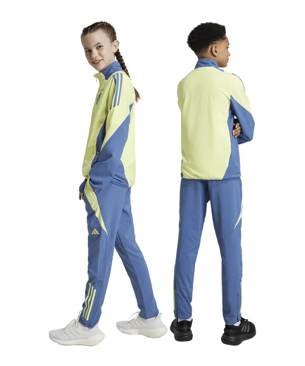 adidas ajax amsterdam prematch hose 20242025 kids blau