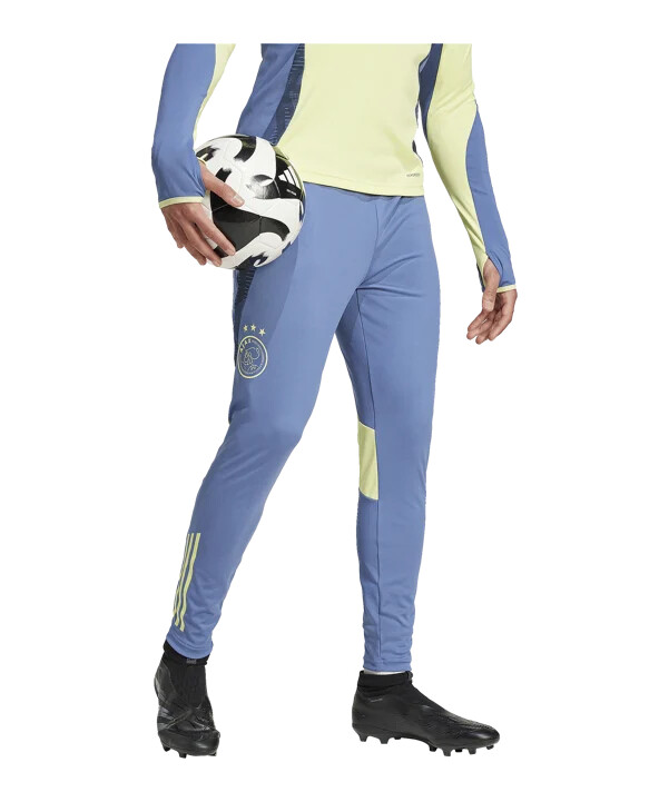 adidas ajax amsterdam trainingshose blau