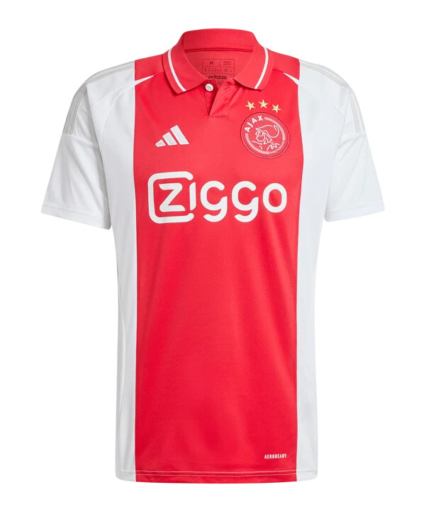 adidas ajax amsterdam trikot home 20242025 weiss