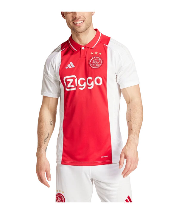 adidas ajax amsterdam trikot home 20242025 weiss