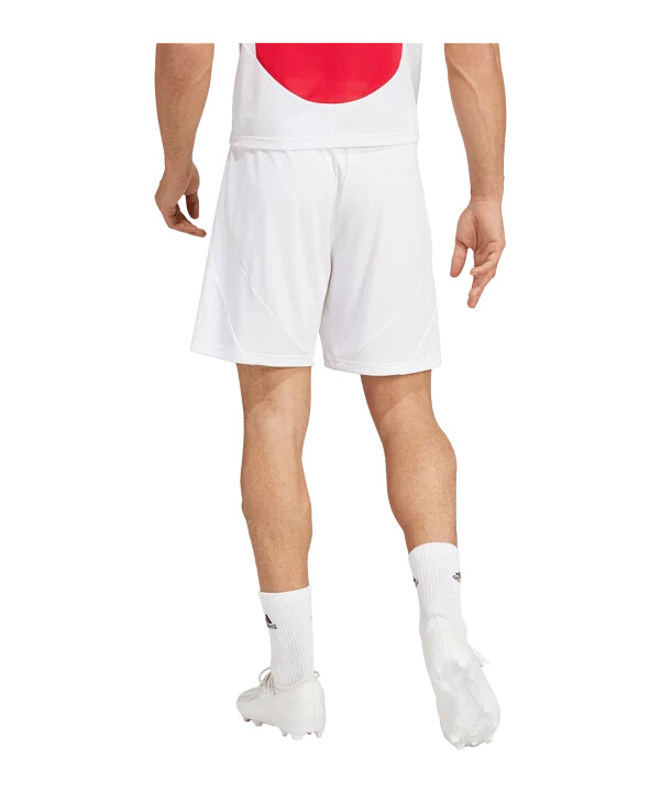 adidas ajax amsterdam short home 20242025 weiss