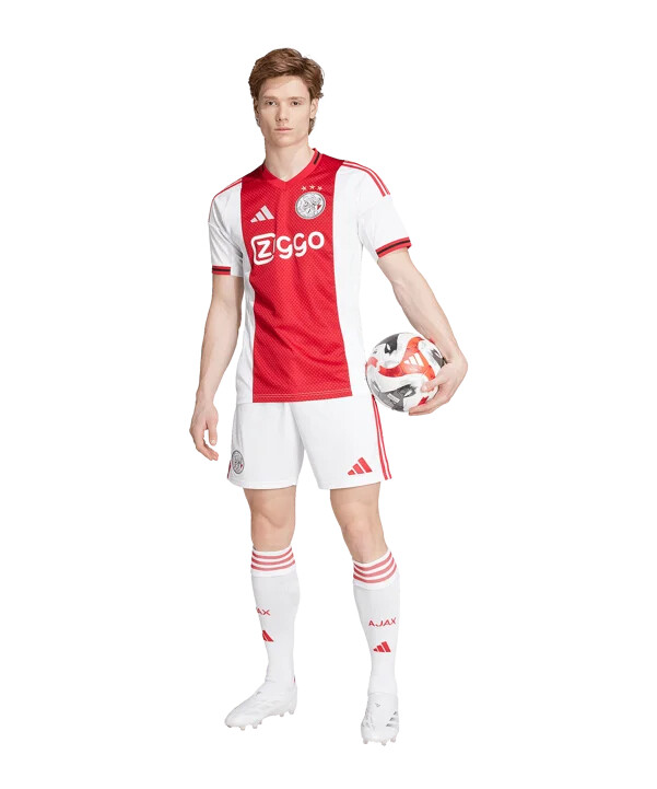 adidas ajax amsterdam trikot home 20252026 weiß