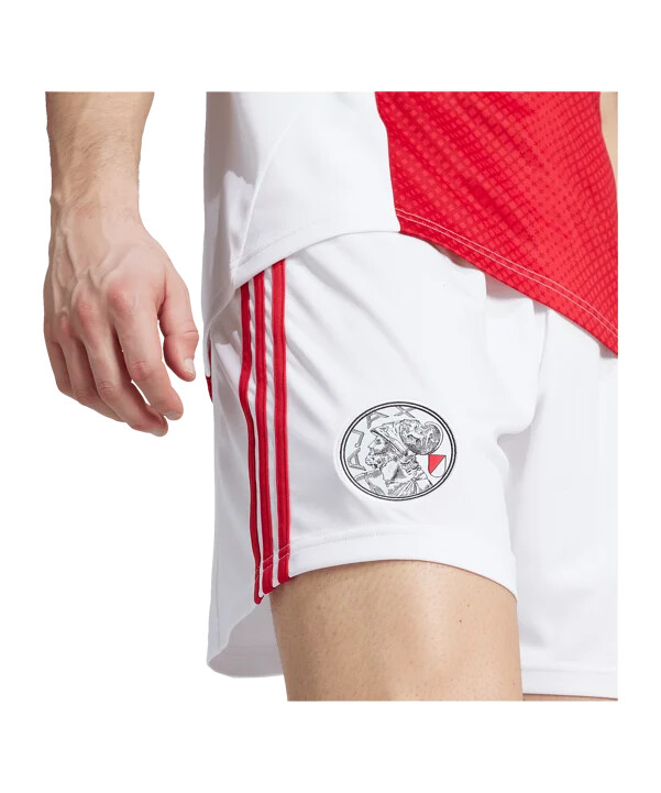 adidas ajax amsterdam short home 20252026 weiß