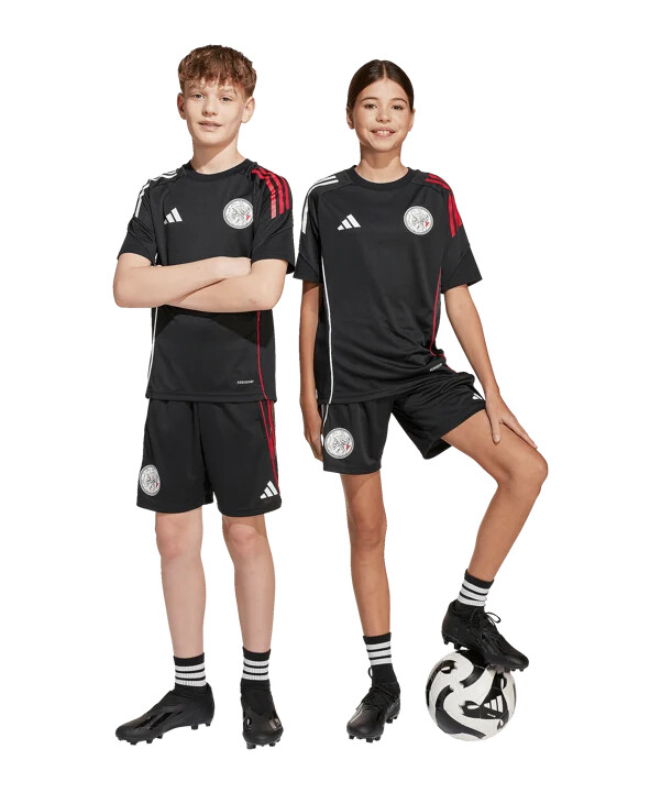 adidas ajax amsterdam training short kids schwarz