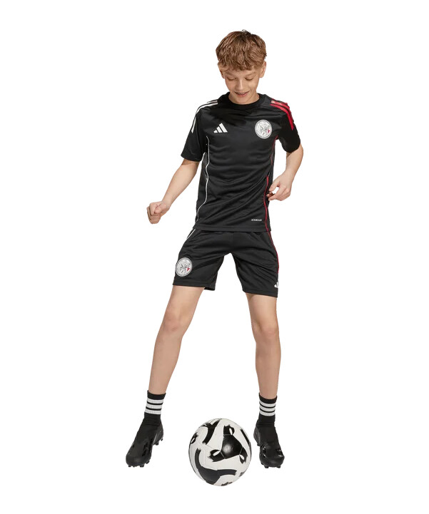 adidas ajax amsterdam training t-shirt kids schwarz