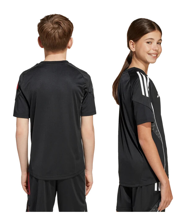 adidas ajax amsterdam training t-shirt kids schwarz