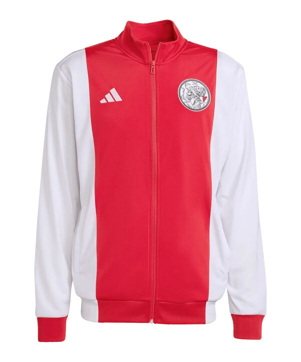 adidas ajax amsterdam dann track sweatshirt weiß