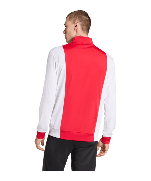 adidas ajax amsterdam dann track sweatshirt weiß