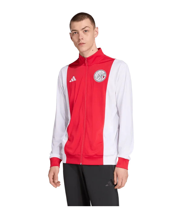 adidas ajax amsterdam dann track sweatshirt weiß