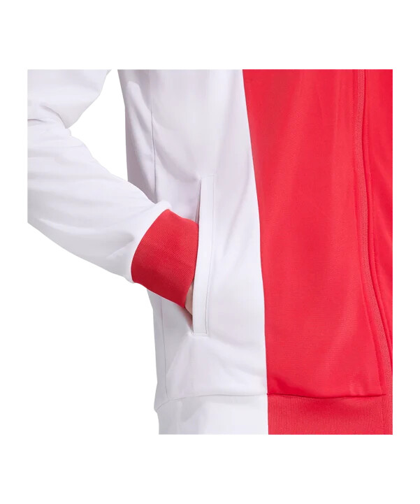 adidas ajax amsterdam dann track sweatshirt weiß