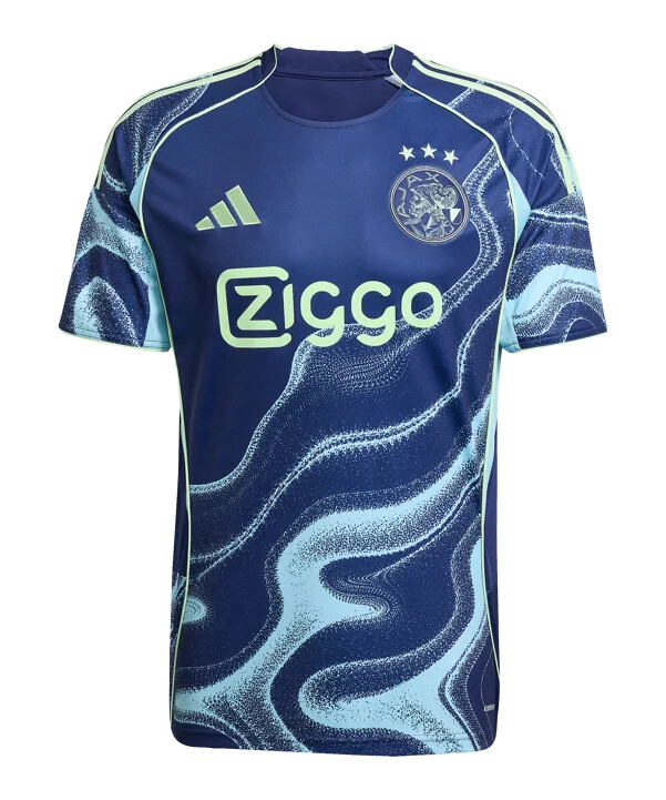 adidas ajax amsterdam trikot away 20252026 blau