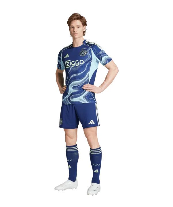 adidas ajax amsterdam trikot away 20252026 blau