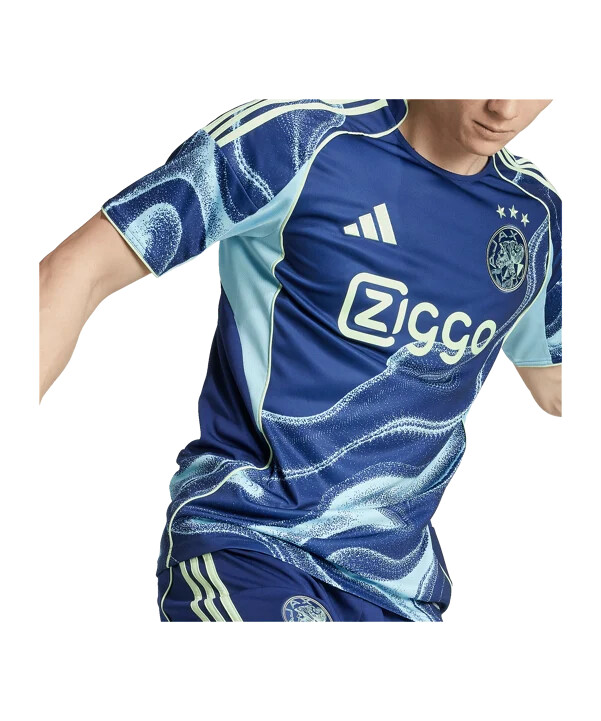 adidas ajax amsterdam trikot away 20252026 blau