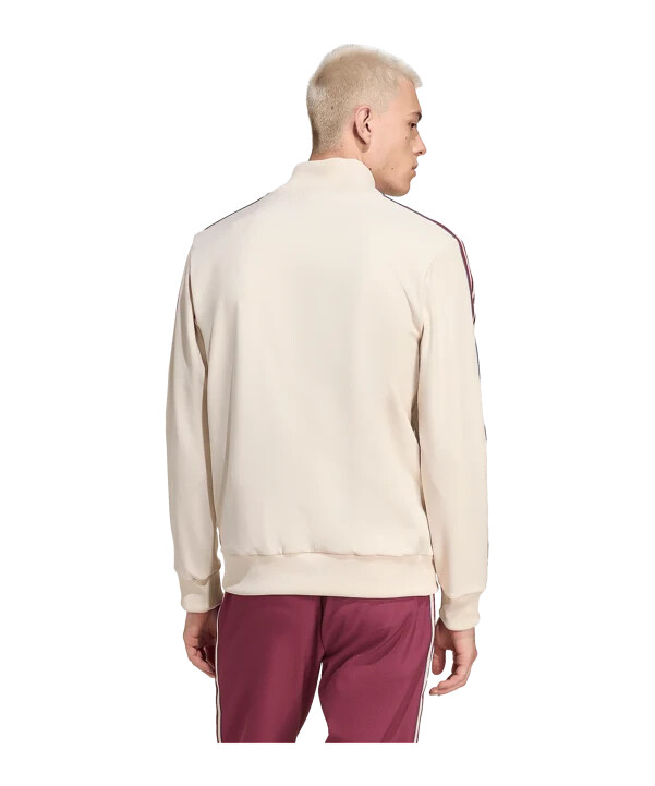 adidas ajax amsterdam icon track sweatshirt beige