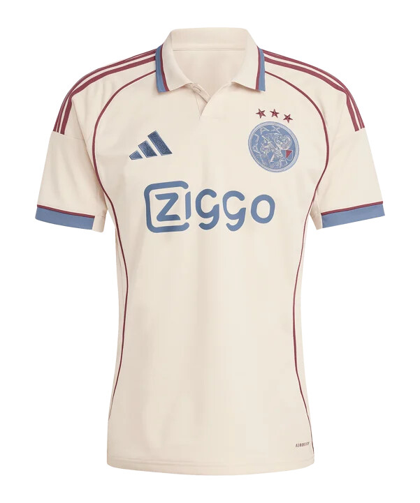 adidas ajax amsterdam trikot 3rd 20252026 beige