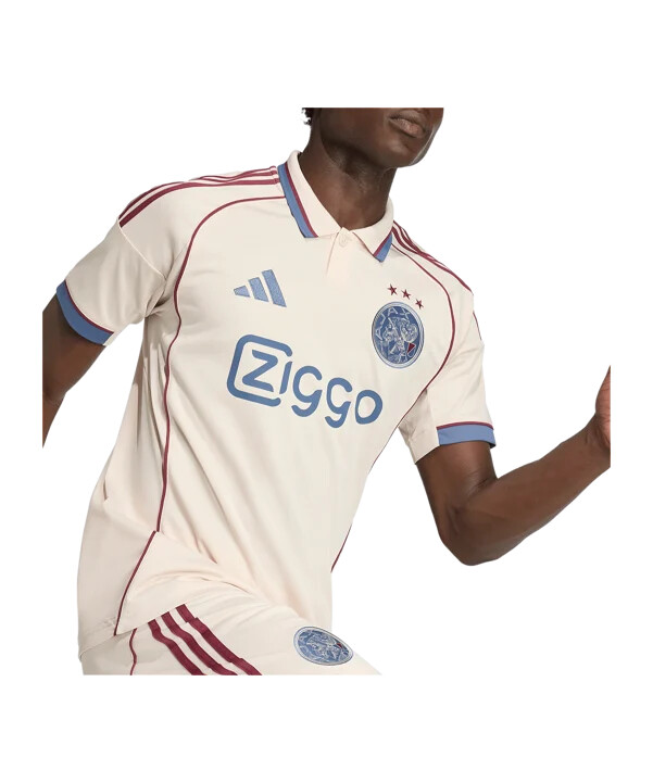 adidas ajax amsterdam trikot 3rd 20252026 beige